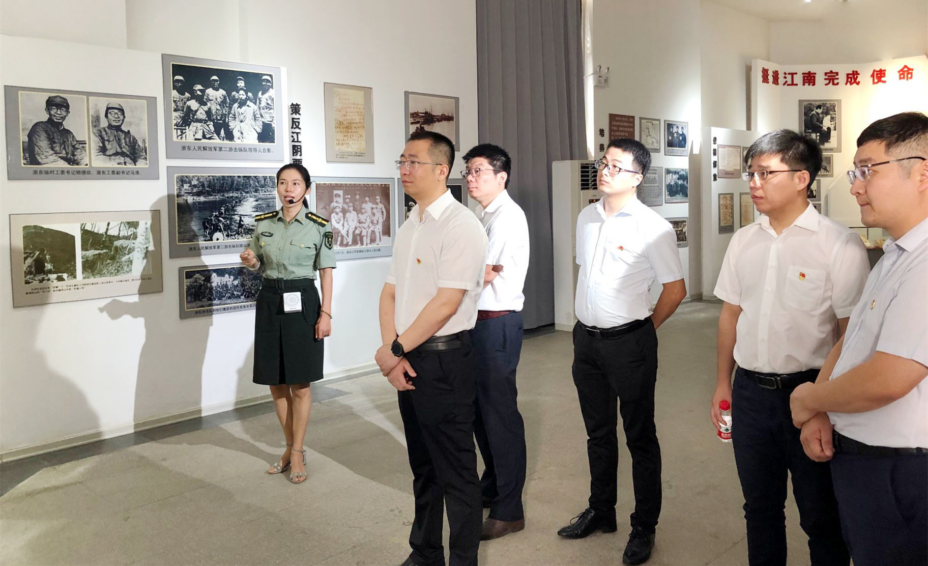 千捷网科党支部赴射阳开展“不忘初心强党性、牢记使命勇担当”主题教育活动